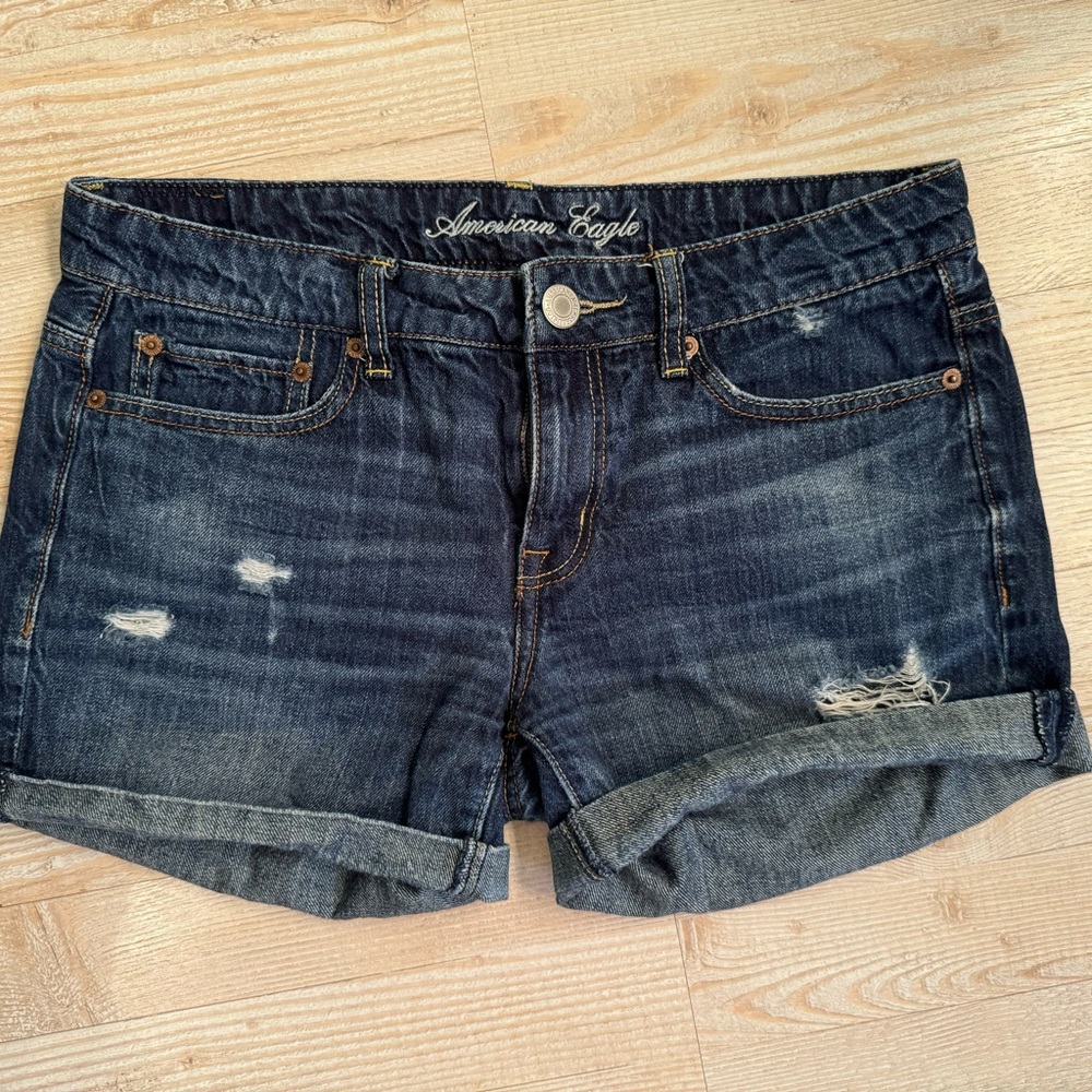 American Eagle Jean shorts size 4  (0124)
